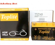 Bình ắc quy Moto Toplite TTZ14S (12V - 11.2Ah)