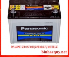 Bình ắc quy Panasonic N- 85D26L/R-FS Vỏ trắng