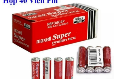 Đại Lý Pin Tiểu Maxell Super AA Tại TPHCM Chính Hãng