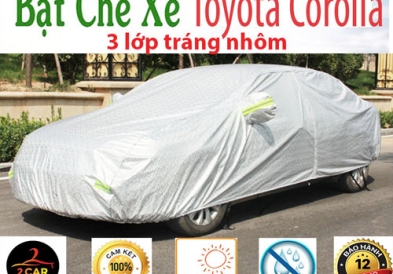 Bạt Phủ Xe Ô Tô Toyota Corolla Cross