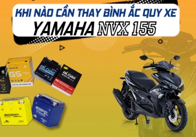 Bình Ắc Quy Xe Yamaha NVX GS GTZ7V (12V-6.3AH) Tại TPHCM