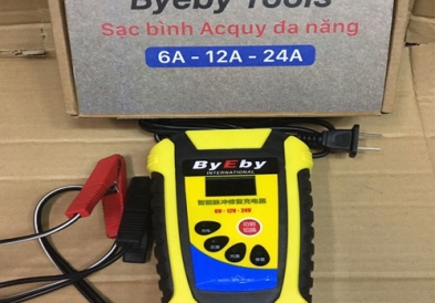 Máy Sạc Bình Ắc Quy 6V 12V 24V