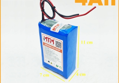 Khối Pin 24V 4Ah 6S Chịu Tải 5A MTM