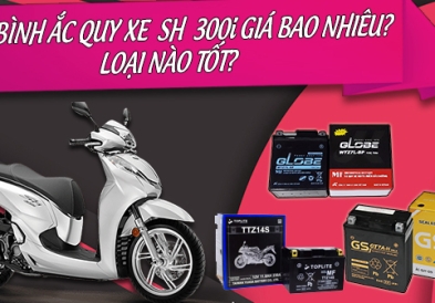 Thay Bình Ắc Quy Xe Honda SH 300I Tại TPHCM