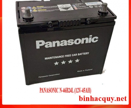 Bình ắc quy Panasonic N-46B24L (12V-45AH)