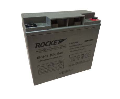 Bình ắc quy Rocket ES18-12 (18v - 12 Ah)