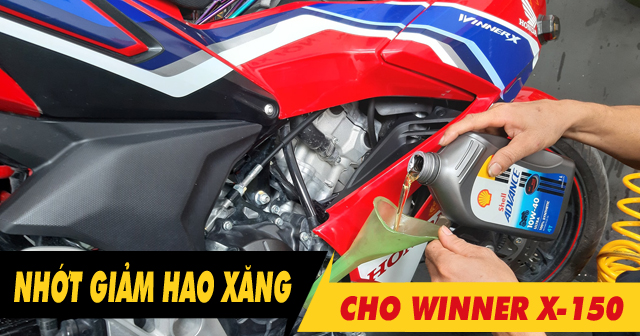 Thay Nhớt Xe Honda Winner X-150 TPHCM Chính Hãng Giá Rẻ