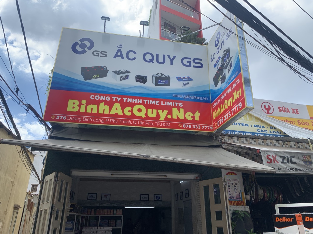 đại lý BinhAcQuyNet chuyên phân phối các sản phẩm ắc quy tại quận Tân Bình