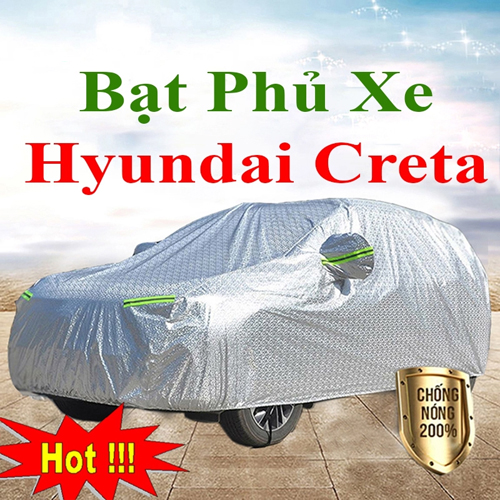 Bạt Phủ Xe Ô Tô Hyundai Creta Chính Hãng Giá Rẻ