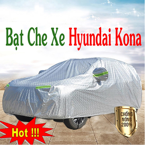 Bạt Che Phủ Xe Hyundai Kona Cao Cấp Chính Hãng Giá Rẻ