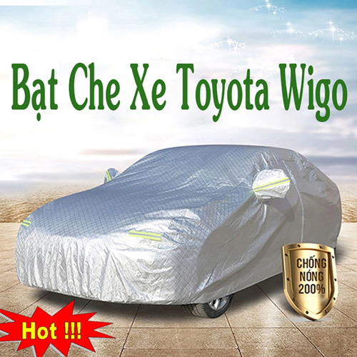 Bạt Che Phủ Xe Toyota Wigo Cao Cấp Chính Hãng Giá Rẻ