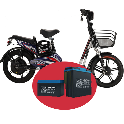 Bình Ắc Quy Xe Đạp Điện DK Bike TPHCM Chính Hãng Giá Rẻ