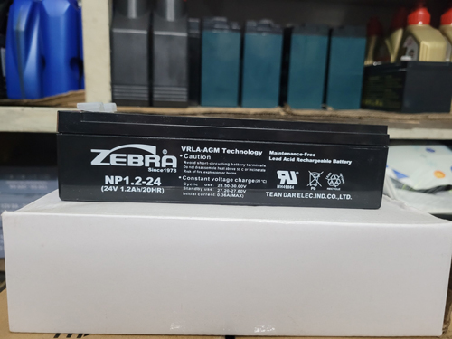 Bình Ắc Quy ZEBRA NP1.2-24 24V 1.2AH