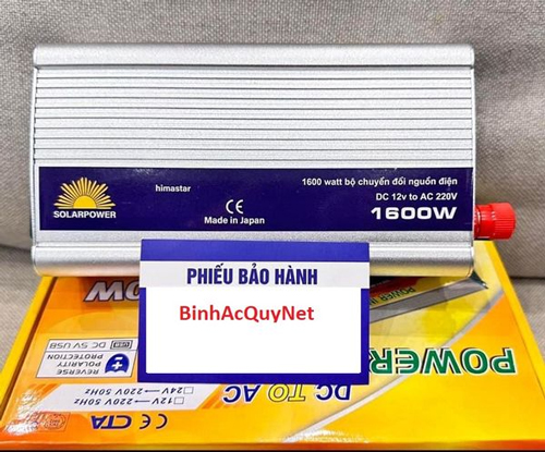 Bộ Chuyển Nguồn Ắc Quy 12V Lên 220V 1200W TPHCM Chính Hãng Giá Rẻ