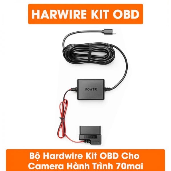 Bộ Hardwire Kit Cổng OBD II Camera 70mai Chính Hãng Giá Rẻ