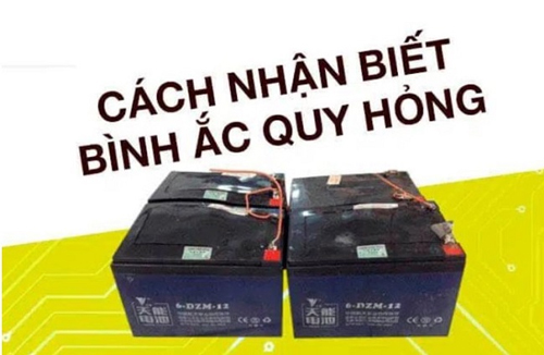 Cách Nhận Biết Bình Ắc Quy Hỏng Hiện Nay