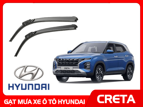 Gạt Mưa Ô Tô Hyundai Creta TPHCM Chính Hãng Giá Rẻ