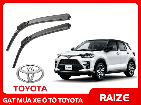 Gạt Mưa Ô Tô Toyota Raize TPHCM Chính Hãng Giá Rẻ