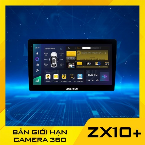 Màn Hình Android Zestech ZX10+ 360 Bản Giới Hạn Chính Hãng Giá Rẻ