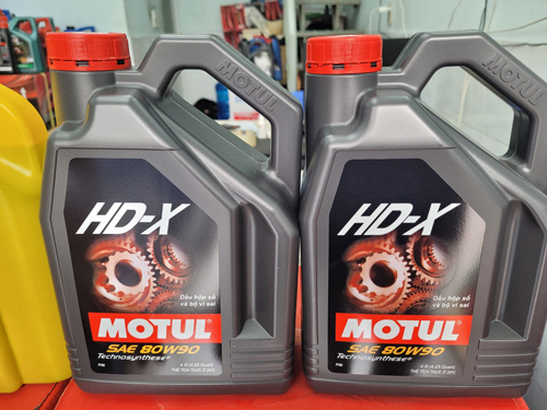 Nhớt Hộp Số Motul HD-X 80W90 API GL-5 4L