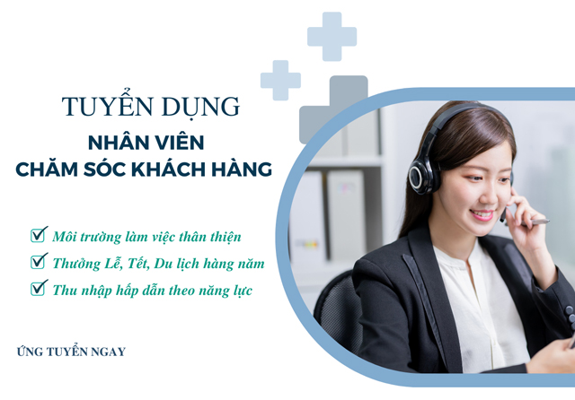 Tuyển Nhân Viên Chăm Sóc Khách Hàng Tại Quận Gò Vấp TPHCM